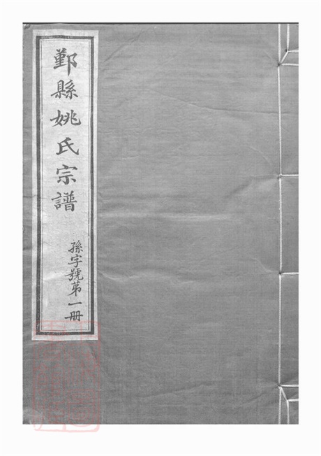 4646.鄞县姚氏宗谱： 十二卷，首一卷，末一卷.pdf无水印高清版88.58MB-笨小虎