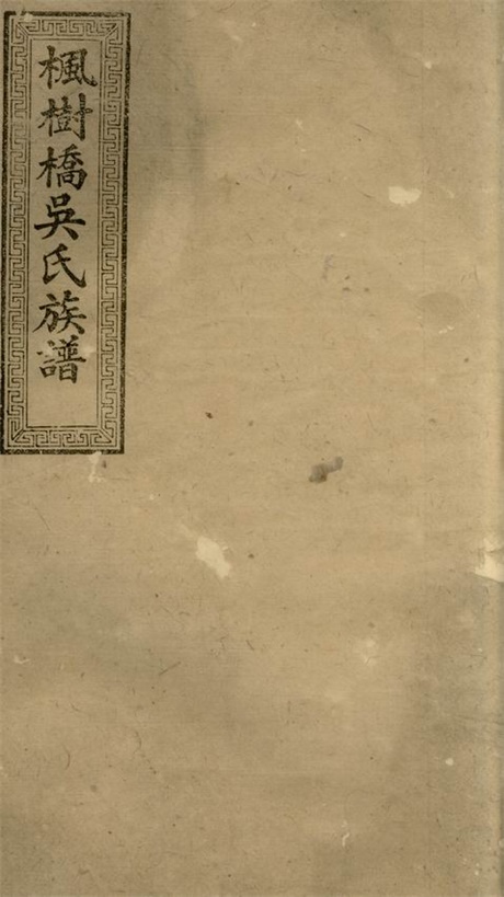 6520.醴北枫树桥吴氏三修族谱： [醴陵].pdf无水印高清版79.91MB-笨小虎
