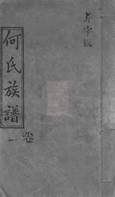 6610.何氏族谱： [湖南].pdf无水印高清版378.37MB-笨小虎