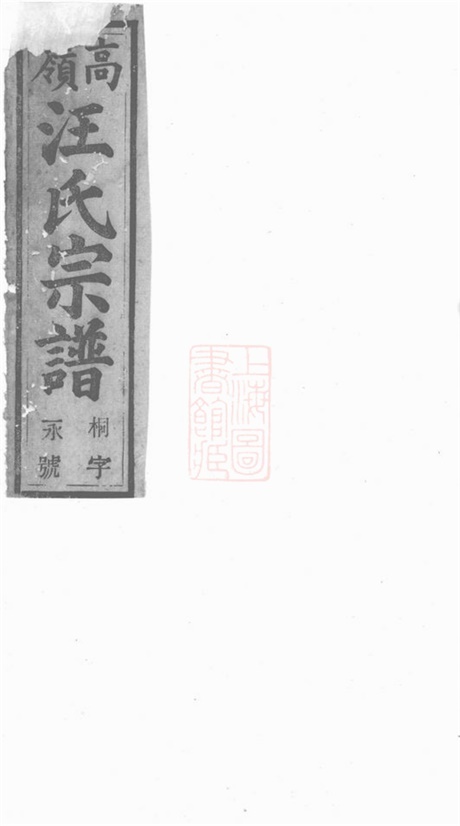6763.皖桐高岭汪氏四修宗谱： 十七卷，首二卷，末一卷：[桐城].pdf无水印高清版114.57MB-笨小虎